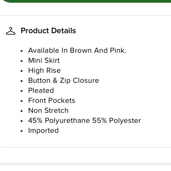 Fashion Nova Ryla Washed Faux Leather Mini Skirt Small - Picture 9 of 9